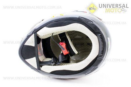 Шлем закрытый + откидные очки HD188 Rock On + Bluetooth L - Echelon Graphic