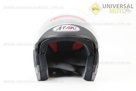 Шлем открытый OF512 Solid L - ЧЕРНЫЙ матовый