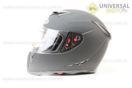 Шлем закрытый FF311 Solid M - ЧЕРНЫЙ матовый