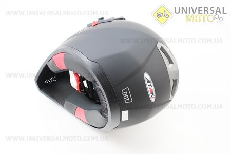 Шлем кроссовый FF103 Solid S - ЧЕРНЫЙ матовый