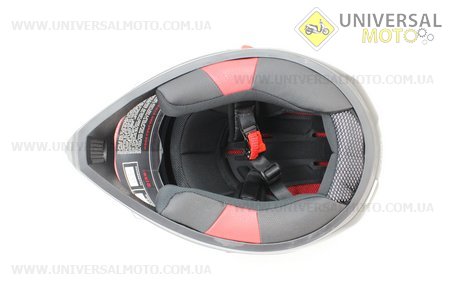 Шлем кроссовый FF103 Solid M - ЧЕРНЫЙ матовый