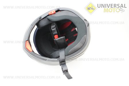 Шлем закрытый с откидным подбородком+очки FF105 Solid L - ЧЕРНЫЙ матовый