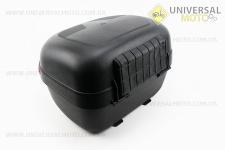 Кофр середній (пластмасовий) 400*370*280мм, кріплення швидкознімне, чорний матовий A-02. Китай (Кофри / UM3304-V82)