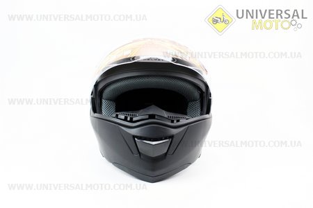 Шлем закрытый с откидным подбородком + очки HF-119 L- Черный матовый. FXW (Шлем / UM3305-V30)