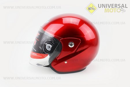 Шлем открытый АТ-612 - Красный. AIBT (Шлем / UM3305-V36)
