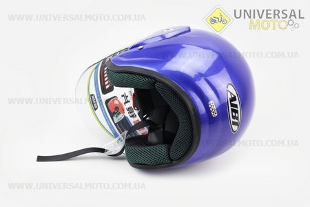 Шлем открытый АТ-612 - синий. AIBT (Шлем / UM3305-V37)