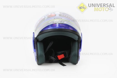 Шлем открытый АТ-612 - синий. AIBT (Шлем / UM3305-V37)