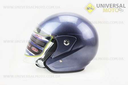 Шлем открытый АТ-612 - СЕРО-ГОЛУБОЙ. AIBT (Шлем / UM3305-V38)