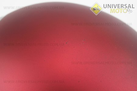 Шлем закрытый HK-221 - Красный матовый + воротник. HTK (Шлем / UM3305-V41)