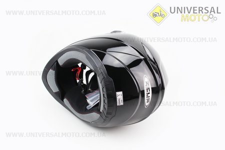 Шлем закрытый ZS-811 Solid L - Черный. ZEUS (Шлем / UM3306-V02)