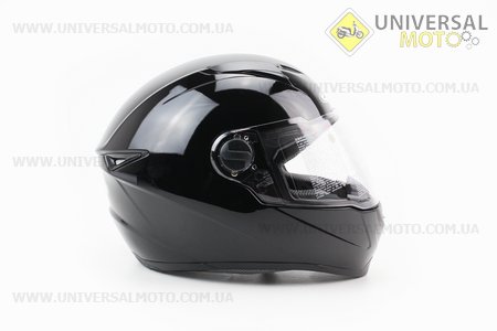 Шлем закрытый ZS-811 Solid L - Черный. ZEUS (Шлем / UM3306-V02)