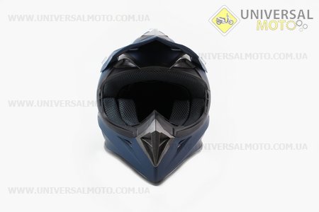 Шлем кроссовый HF-116 S- синий матовый. FXW (Шлем / UM3306-V23)