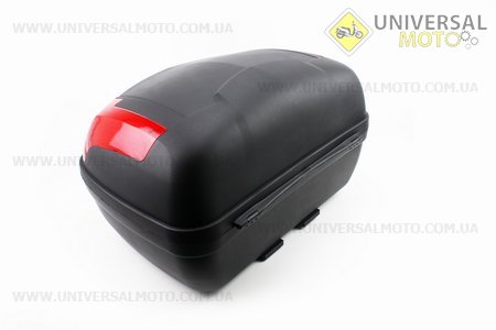 Кофр великий (пластмасовий) 550*420*320мм, кріплення швидкознімне, чорний матовий YM-0889. YUNMING (Шоломи / UM3308-V87)