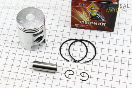 Поршень, кольца, палец комплект Honda DIO50 39мм STD (палец 12мм). TNT (Скутер Honda DIO \ UM3311-V45)