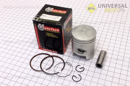 Поршневий комплект (поршень, кільця, палець)у Honda DIO ZX50 40мм STD (палець 12мм) Тайвань. Mototech (Запчастини до японського скутера / UM3311-V91)