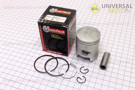 Поршневий комплект (поршень, кільця, палець) Honda DIO ZX50 40мм +0,25 (палець 12мм) Тайвань. Mototech (Запчастини до японського скутера / UM3311-V92)