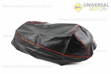 Чехол сидения Honda DIO AF34 (с красной каемкой)