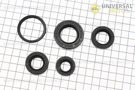 Сальник коленвала к-кт 5шт Honda TACT-50 (15,5*25,5*7-2шт, 17*30*5; 24*40*7; 34*39*3)