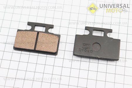 Гальмівні колодки (дискові) Honda LEAD SS / RS 125/250; SYM- MIO50-100; SYM-DD50CITY; KYMCO-SP90YUP комплект. Китай (Запчастини до японського скутера / UM3312-V69)