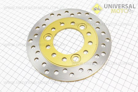 Диск гальмівний Honda DIO. Китай (Запчастини до японського скутера / UM3313-V24)