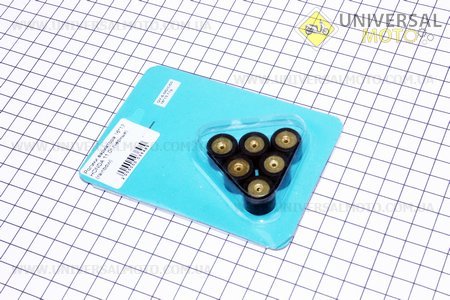 Ролики варіатора 6шт, Honda / GY6 16 * 13 - 11г. Китай (Запчастини до японського скутера / UM3313-V76)