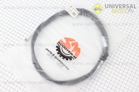 Трос заднего тормоза Yamaha JOG, 180см. Scooter-M (Скутер Yamaha Jog \ UM3313-V96)