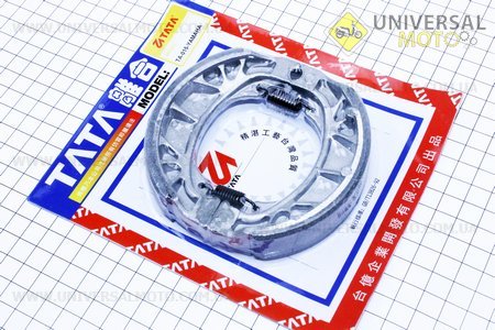 Гальмівні колодки барабанні Yamaha 3KJ, D=105мм. TATA (Запчастини до японського скутера / UM3314-V07)