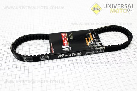 Ремінь 790 * 18 Honda LEAD 100,. Mototech (Запчастини до японського скутера / UM3314-V31)