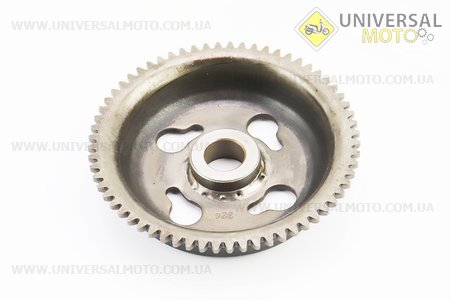 Шестерня стартеру "тарілка" Honda LEAD90. Китай (Запчастини до японського скутера / UM3314-V71)