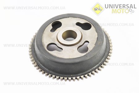 Шестерня стартеру "тарілка" Honda LEAD90. Китай (Запчастини до японського скутера / UM3314-V71)