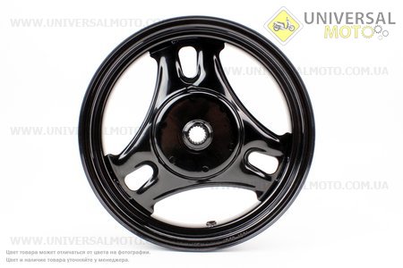 Диск колесный задний Suzuki AD50 (стальной). Taiwan (Скутер Suzuki Address 50 \ UM3315-V43)