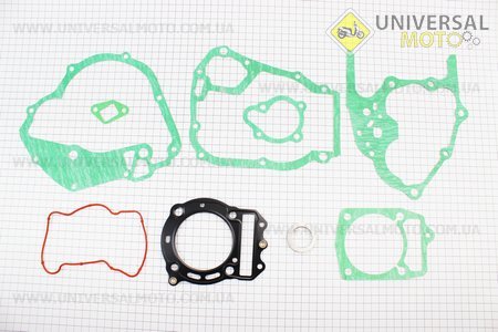 Прокладка двигуна Honda CH250см.куб.-72мм, комплект 9 деталей (метал). Китай (Запчастини до японського скутера / UM3315-V49)