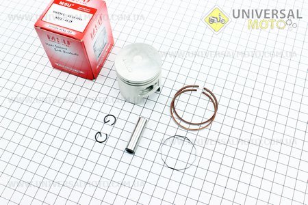 Поршневий комплект (поршень, кільця, палець) Honda TACT65 44мм +0,25 (палець 10мм) Тайвань. MSU (Запчастини до японського скутера / UM3315-V81)