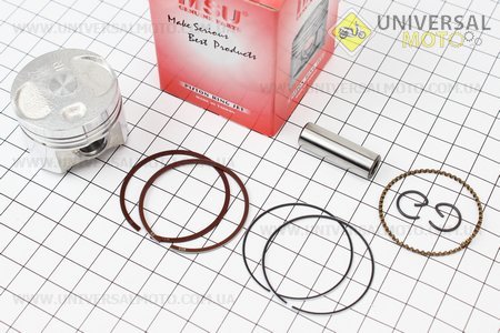 Поршневий комплект (поршень, кільця, палець) Honda DIO AF56 38мм +0,25 (палець 10мм) Тайвань. MSU (Запчастини до японського скутера / UM3315-V84)