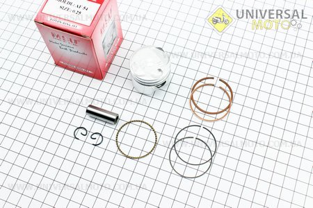 Поршневий комплект (поршень, кільця, палець) Honda GIORNO CREA AF54 36мм +0,25 (палець 10мм) Тайвань. MSU (Запчастини до японського скутера / UM3315-V87)