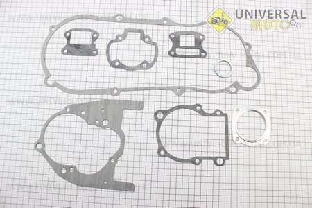 Прокладки двигуна Honda Lead90см.куб.-48мм, комплект 8 деталей, Тайвань. MSU (Запчастини до японського скутера / UM3316-V08)