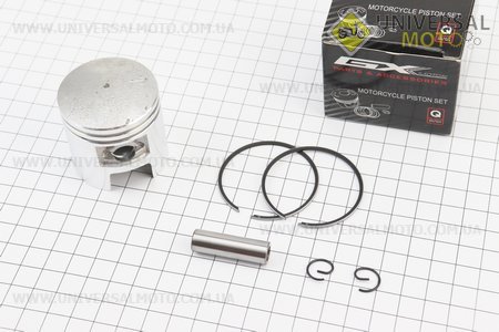 Поршневий комплект (поршень, кільця, палець) Suzuki AD65/LETS 44мм STD (палець 10мм). Viper (Запчастини до японського скутера / UM3317-V17)