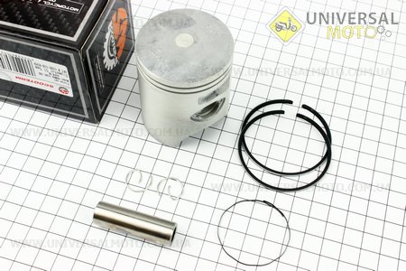 Поршневий комплект (поршень, кільця, палець) Honda LEAD100 51мм +0,50 (палець 13мм). Scooter-M (Запчастини до японського скутера / UM3318-V60)