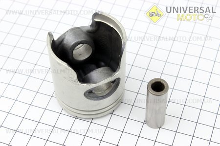 Поршень, кольца, палец комплект Honda DIO ZX65 44мм + 0,25 желтая коробка (палец 12мм). SEE (Скутер Honda DIO \ UM3318-V85)