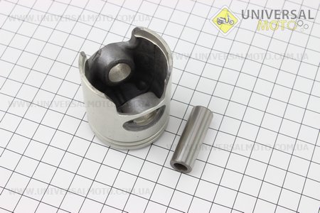 Поршень, кольца, палец комплект Honda DIO ZX65 44мм + 0,50 желтая коробка (палец 12мм). SEE (Скутер Honda DIO \ UM3318-V86)