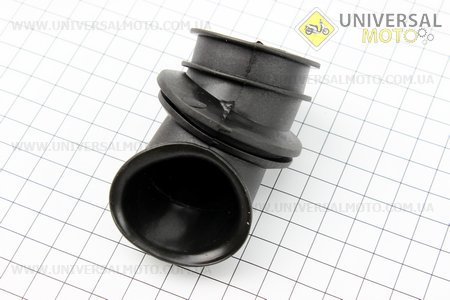 Патрубок фільтру повітряного Honda LEAD AF48. Китай (Запчастини до японського скутера / UM3318-V98)