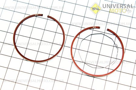 Кільця поршневі Honda DIO65 43мм STD (замки верхні). MSU (Запчастини до японського скутера / UM3319-V43)