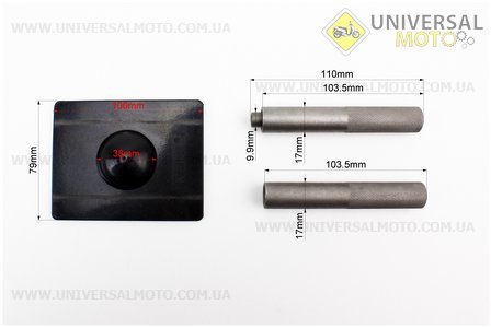 Знімач-Розсухарювач клапанів, набір. KAILE (Мотоінструмент / UM3320-V30)