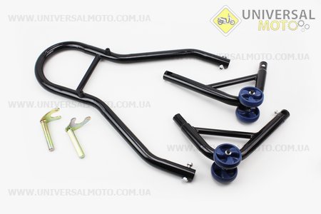 Стенд для подъема заднего колеса мотоцикла, Черный. Китай (Мотоинструмент / UM3320-V91)