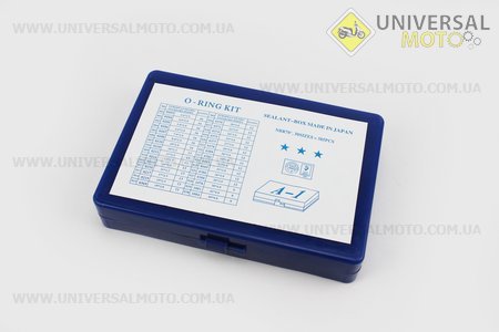 Набір манжетів 385шт різних габаритів в пластиковому боксі. Китай (Мотоінструмент / UM3321-V08)