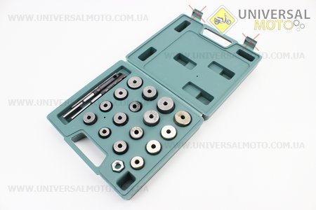 Набір шарошок для сідел клапанів GY6, CG, CB, JH комплект 16шт в пластиковому боксі. Китай (Мотоінструмент / UM3321-V34)