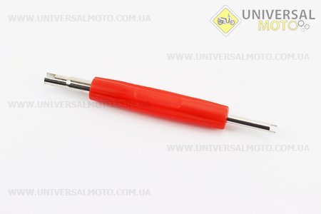 Викрутка для ніпеля двостороння. Китай (Мотоінструмент / UM3321-V64)