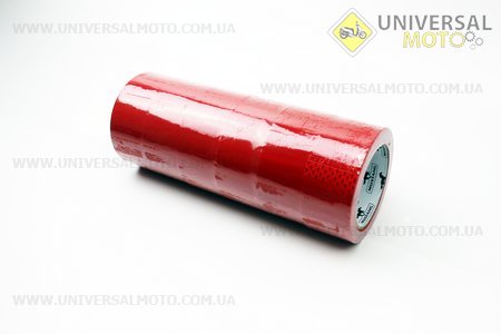 Скотч червоний (200м * 45мм * 40мкм) MUSTANG. Украина (Пакувальні матеріали / UM3340-V05)