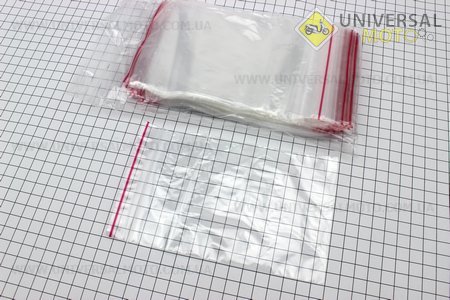 Пакеты с замком Zip-Lock 10*15 см, уп.100шт. Украина (Упаковка / UM3340-V21)