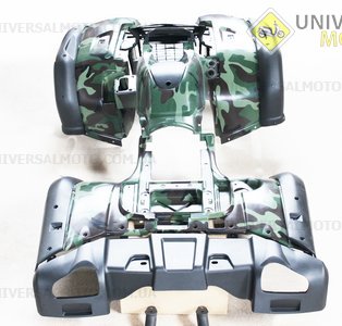 ATV 500 - Пластик на квадроцикл к-кт (13 деталей), КАМУФЛЯЖ